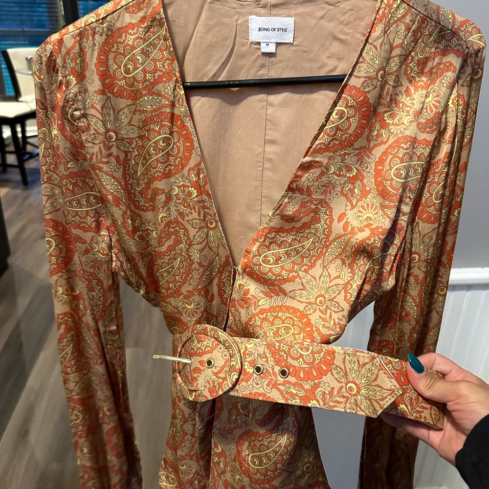 Song of Style Arden Paisley top